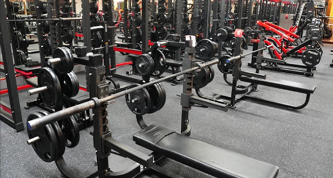 フリーウエイトエリア 全景