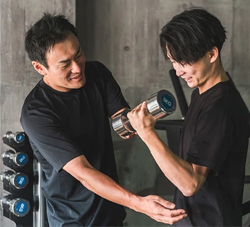 トレーニング指導の様子